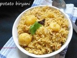 Baby Potato Biryani | Biryani Recipe