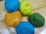 Homemade Play Dough (Play-Doh) | How to make play dough