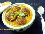 Lauki ( BottleGourd ) kofta curry | Side dish for Indian Flat Bread / Roti | North Indian Dish