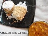 Oats Puttu (Oats Steamed cake) | Diabetic Friendly recipe | Step by step Pictures