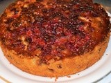 Cranberry Upside-Down Cake.......and a Reunion