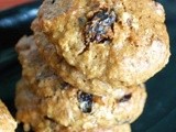 Raisins and Prunes Oatmeal Cookies