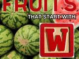Fruits That Start With w