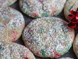 Sprinkle Crinkle Cookies