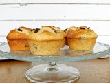 Almond and Sour Cherry Muffins
