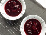 Autumnal Warm Spiced Plums