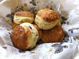 Buttermilk Scones 2 Ways Blueberry and Plain