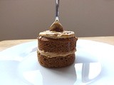 Coffee Cake with Salted Caramel Drizzle