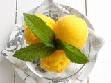 Easy Mango Sorbet