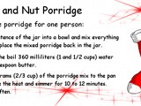 Fruit and Nut Porridge