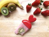 Fruit Smoothie and Greek Yogurt Ice Lollies