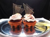 Halloween Broken Glass Cupcakes