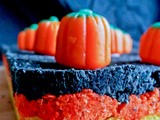 Halloween Pumpkin Pie Spice Coconut Ice