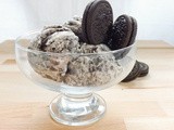 Homemade Cookies and Cream Ice Cream