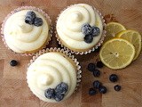 Lemon and Blueberry Cupcakes