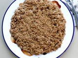 Persimmon and Apple Crumble