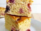 Summer Berry Cornbread