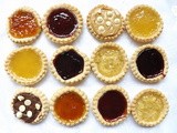 Sweet Vanilla Pastry Jam Tarts