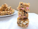 White Chocolate and Peanut Butter Krispie Treats