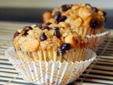 #MuffinMonday: Graham Cracker and Peanut Butter Chocolate Chip Muffins