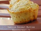 #MuffinMonday: Vanilla Coconut Muffins