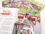 Baking Taitai featured in Gourmet Living & Magazine Giveaway 烘焙太太访问与作品刊登在《食尚品味》和杂志赠送