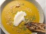 Butternut Squash Soup, Hazelnut Cream & Sage Dumpling Recipe