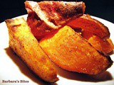 Baked Sweet Potatoes with Curry Powder