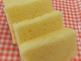 Steamed Lemon Sponge Cake
