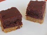 Frosted Cookie Brownies