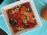 Italian Veggie and Chicken Soup