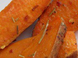 Spicy Maple Roasted Sweet Potatoes {+Giveaway!}