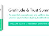 Do you want to go to the Gratitude and Trust Summit in nyc? #GratitudeTrust140