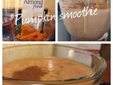 Pumpkin Smoothie with Almond Fresh & Contest news plus giveaway