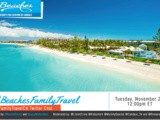 Time to talk Beaches Resorts! Join us Nov 25 at 12pm est! #FamilytravelCA