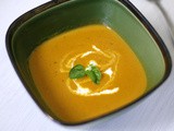 Cream of roasted tomato soup