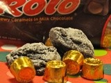 Christmas Baking - Rolo Cookies