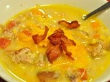 Friday's Leftovers: Corn and Chicken Chowder