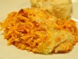Hunk of Meat Monday: 3 Cheese Baked Spaghetti