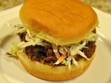 Hunk of Meat Monday: Crock Pot bbq Beef Sandwiches