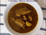 Thirukkai Meen Kuzhambu / Sting Ray Fish Curry