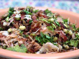 Cabbage & Beetroot Stir Fry with Greengram Sprouts
