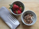 Chocolate Granola with Coconut and Almonds