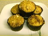 Apple, Date and Cinnamon Muffins with Maple Oats - Gluten Free - wwdh