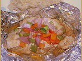 Asian Chicken and Vegetable in Foil Packets - Ellie Krieger