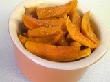 Baked Candied Squash Fries