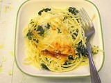 Cheesy Pasta and Spinach