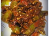 Okra with Tomatoes in a Fragrant Sauce - An Edible Mosaic
