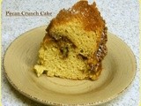 Pecan Crunch Cake ----  Still Having Blogging Difficulties