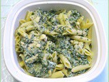 Penne with Spinach and Ricotta